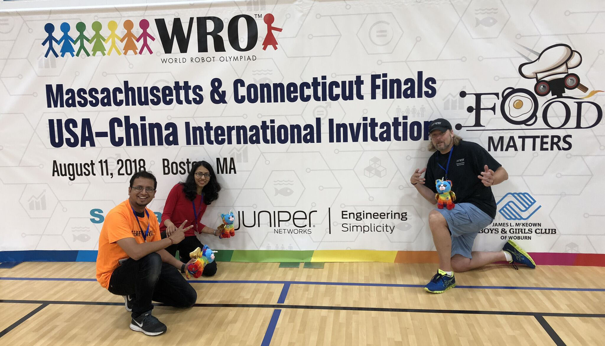 Teams displaying their entry in the Open Category - Costa Rica