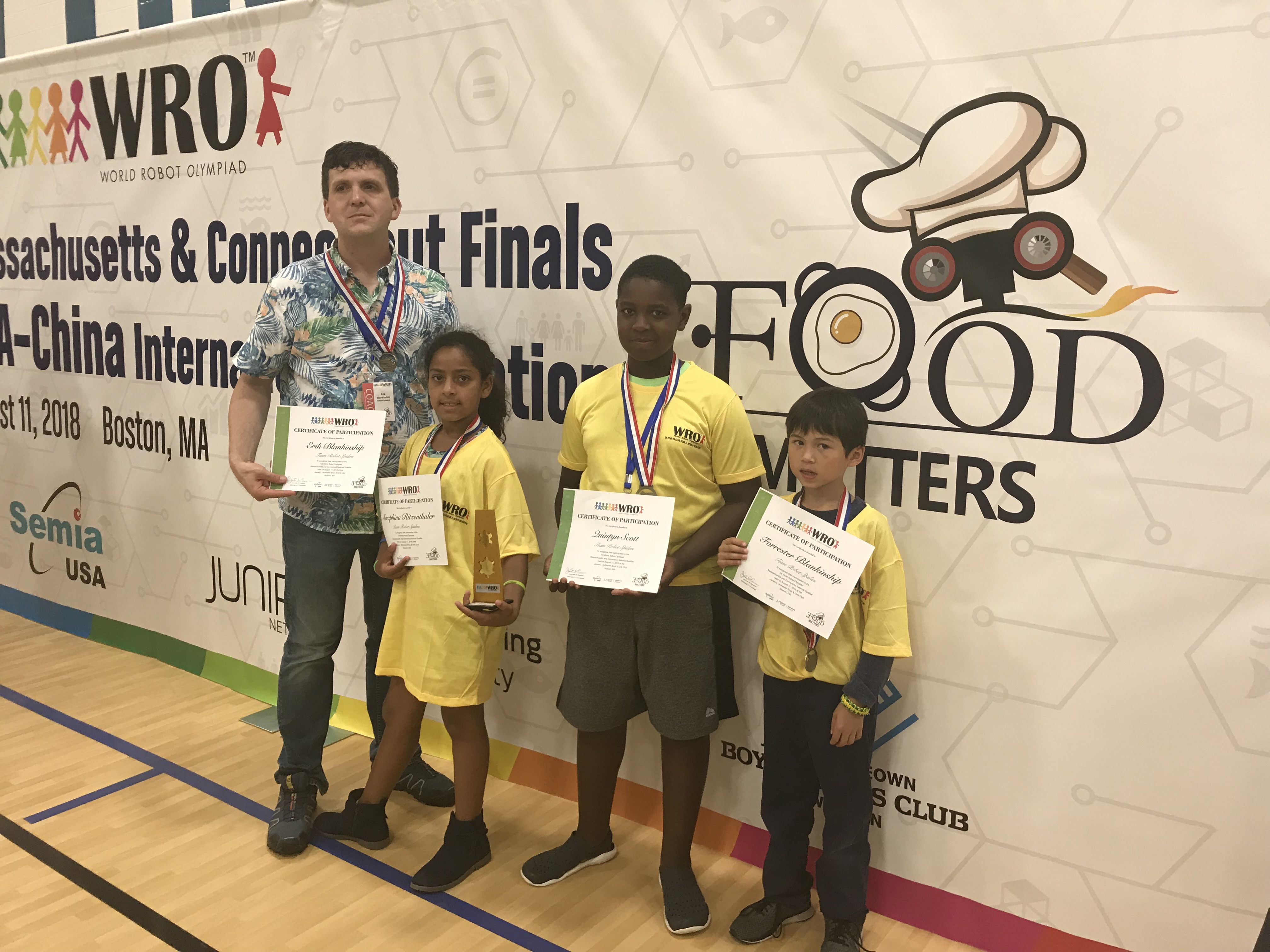 WeDo Open Category winners